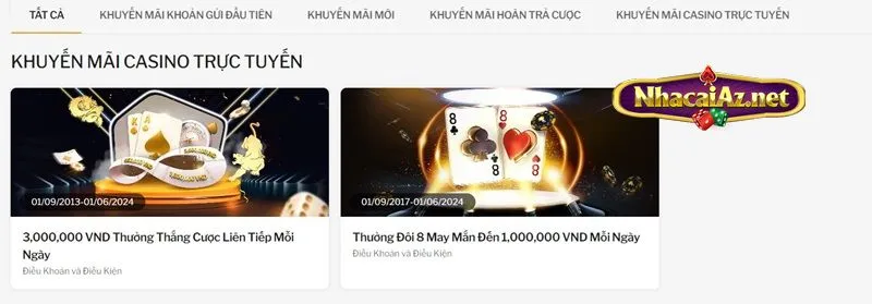 2 chương trình khuyến mãi 188Bet khi tham gia sảnh Live Casino