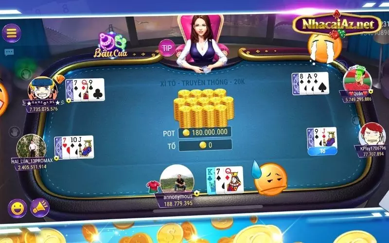 Một ván chơi poker có nhiều vòng cược