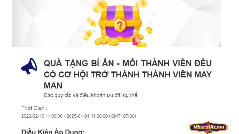 Quà tặng thú vị cho thành viên